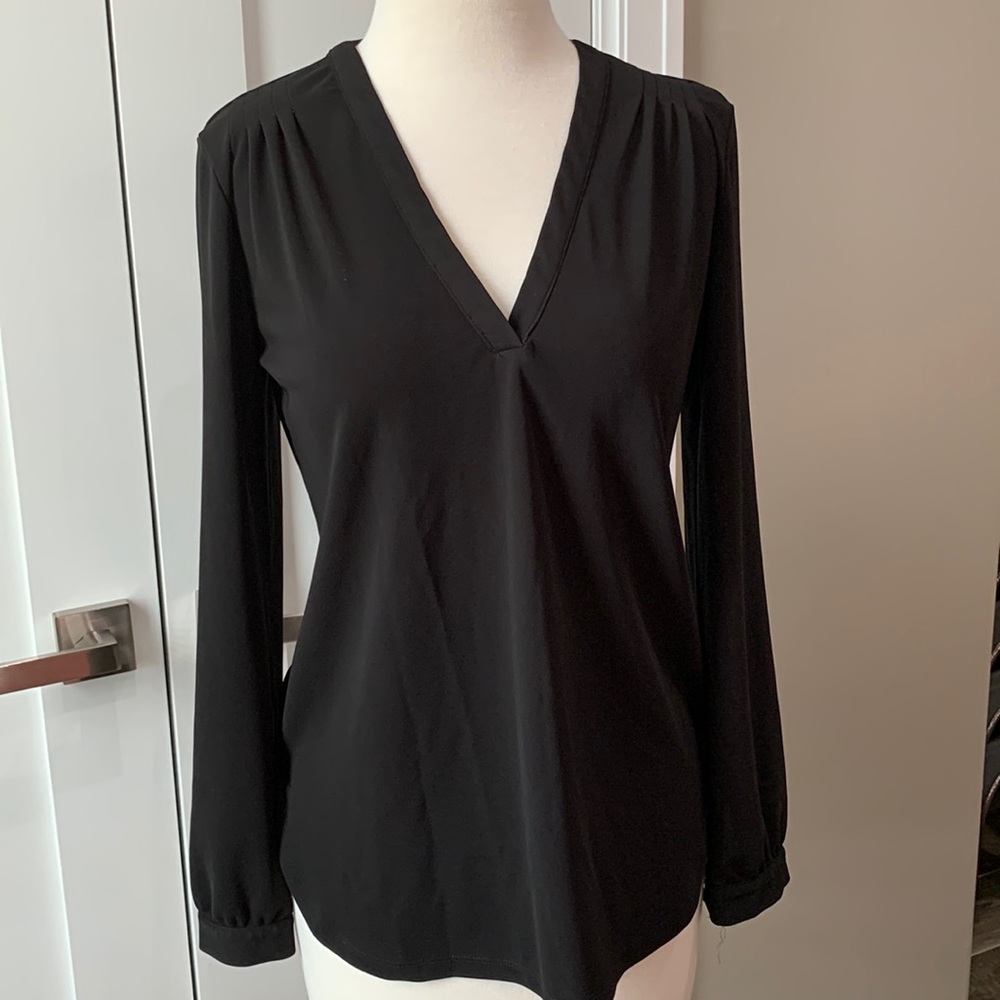 Black Ann Taylor Factory blouse